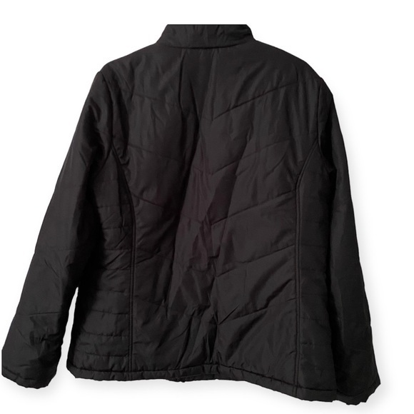 Faded Glory Jacket coat Women’s Size X-LARGE Polyester Black Lightweight - Picture 2 of 9